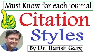 Citation Styles | Research Papers