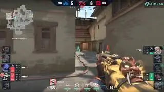C9 floppy hold to tie up the half against SENTINELS💢 #VCTChallengersNA