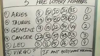 my prediction cash4life ny lottery numbers #maymoneyraindailyinyourlife #uslottries #usa #india #uae
