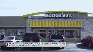 McDonald's lowers price of some value meals starting Monday