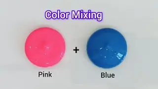 Guess the mixed colors 🎨 | Satisfying video| #Art video| #Color mixing video| #Painting mixing video