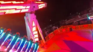 Space roller ride | Onride | Rockhampton show 2023