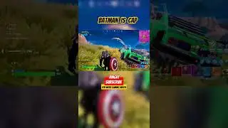 Batman is Cap #fortnitec5s4 #fortniteclips #fortnitebatman