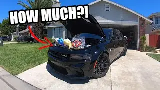Spent TOO MUCH MONEY to detail my CHARGER HELLCAT WIDEBODY LOL..Visiting the Adam's Polishes Store!!