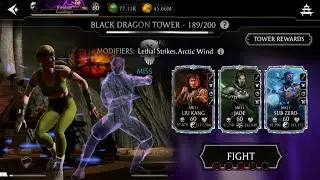 Fatal Black Dragon Tower Battle 189 | MK Mobile