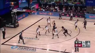 Bubble Brooklyn Nets offence - Warriors Horns Double Screen