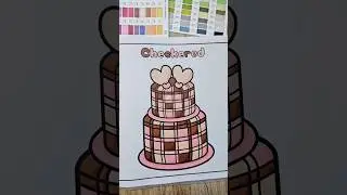 Do you like Cake 🎂  #ohuhumarkers #art #coloring #cozy #dessert #cake #trending