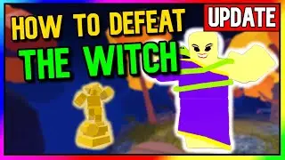[How to DEFEAT The WITCH] Roblox Islands UPDATE 🧙&zwj;♂️(Roblox Skyblox)