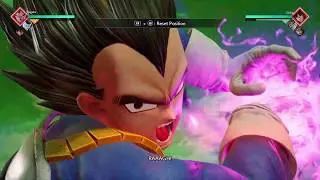 JUMP FORCE All of Vegeta's special moves
