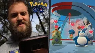 HAVING A BLAST WITH THE NEW GYM UPDATE! (POKEMON GO GAMEPLAY)