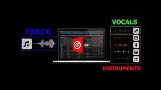 Virtual Dj new features with advance stems 2.0 #short