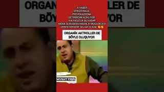 ORGANİK AKTROLLER bir vatan nasıl satılır ?