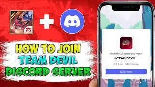 How To Join Team Devil Discord Server || Discord Free Fire || Shubh72 ff || Team Devil || Free Fire