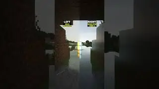 🌧️ Minecraft Shaders: SEUS Renewed or PTGI HRR 3? #shorts