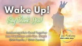 A Perfect Reflection on Wake Up! Say Thank You! with Rev. Steph