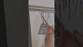 jhumka mehendi designs ✨💝 #trending #henna #viral