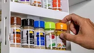 Multi-Function Seasoning Storage Box Rotating Rack Kitchen Storage
