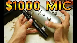Микрофон за 1000 долларов против микрофона за 100 долларов. (Сравнение Blue Yeti и Sennheiser MKH 416) [Сэр Себастьян]