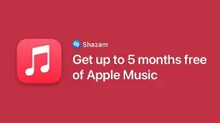 How to Get 5 Months of Apple Music for FREE (Shazam Promotion)