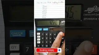 How to use Auto replay button on Calculator .  #calculator #trending #the #education