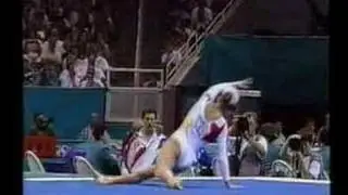 Shannon Miller 1996 Olympic AA FX - BBC