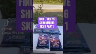 FIND IT IN FIVE! Shimmering Skies Pack Opening part 1