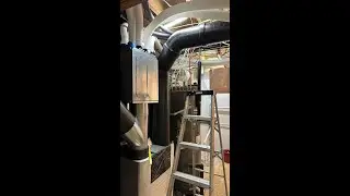 ERV Intake Duct Installed