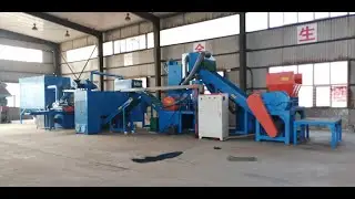 Air Conditioner Radiator Recycling line Radiator separator machine for sale