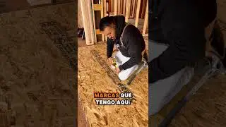 Una manera facil de marcar radio para framiar un arco!       #construction #radio #framing