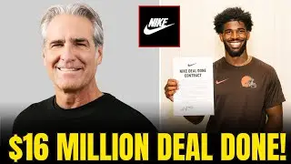 FANS IN SHOCK As Shedeur Sanders SIGNS A HUGE NIKE DEAL At Cleveland Browns Preseason Game!