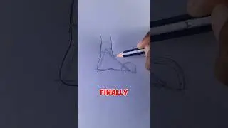 You need to know how to draw foot 🦶#art #drawing #shorts #satisfying #tutorial #sketch #foot #draw