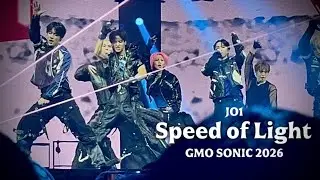 [FANCAM]JO1 Speed of Light - GMO SONIC 2026