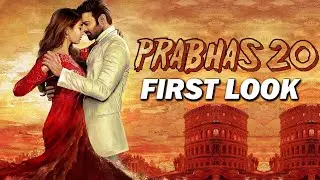 PRABHAS 20 FIRST LOOK POOJA HEGDE, PRABHAS