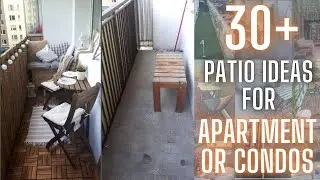 30+ Patio Design Ideas For Apartments | Balcony Design Ideas For Apartments Or Condos