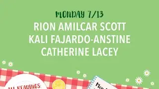 Tin House at Home: Rion Amilcar Scott, Kali Fajardo-Anstine & Catherine Lacey