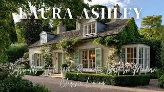 Стиль Laura Ashley Cotswolds 2026: романтический британский модерн, классическая гостиная
