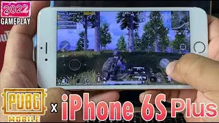 PUBG MOBILE Gameplay on iPhone 6S Plus in 2022!? | (MAX SETTING? PLAYABLE?) Handcam!!