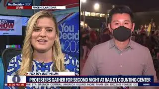 PROTESTS IN ARIZONA: Justin Lum Provides Update On Voter Unrest in Phoenix
