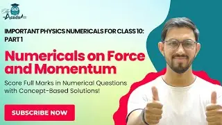 Ace Force & Momentum Numericals | Class 10 Physics |  Score Full Marks in Numerical #tips #tricks