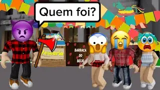 A menina mandona que trolou os vizinhos e se deu mal - ESPECIAL FESTA JUNINA - História Roblox
