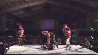 Superkick World- Country Jacked attacks the Bravado Brothers