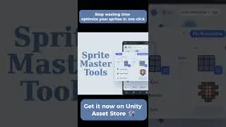 Sprite Master Tools #Unity2D  #UnityAsset #unityassets #unityassetstore #gamedev