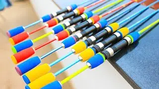 Cần c&acirc;u t&ocirc;m solid 1m35 L - 190k/1 c&acirc;y, chất liệu bền Bỉ, cảm gi&aacute;c khi c&acirc;u, dễ d&agrave;ng thăm nhịp 