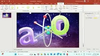 3D ANIMATION OF ATOM ELEMENT