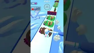 Teeth Runner Gameplay Walkthrough Part - 01 (iOS,Android) All levels