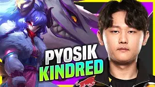 PYOSIK HARD CARRY KINDRED! - DRX Pyosik Plays Kindred Jungle vs Graves! | KR SoloQ Patch 10.21