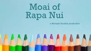 Build Your Own Moai activity & printables from Womple Studios