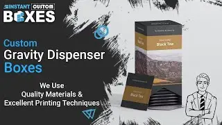 Wholesale Customized Gravity Dispenser Boxes For Branding & Promotion! | Instant Custom Boxes