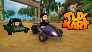Best of the McBlokes Playing SuperTuxKart (Part 1)