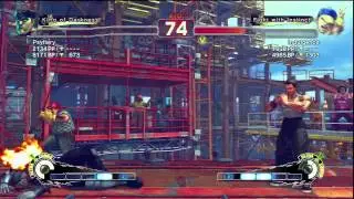 SSF4 AE Ranked Matches PSN Psyfiery vs randoms 147